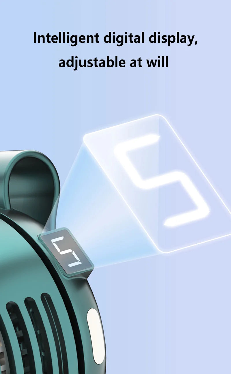 Breezy Wearable Cooling Fan